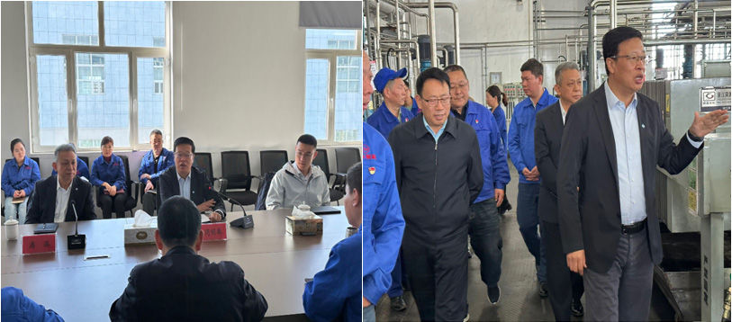 集團副總經理周明春調研新疆天山藥業(yè)