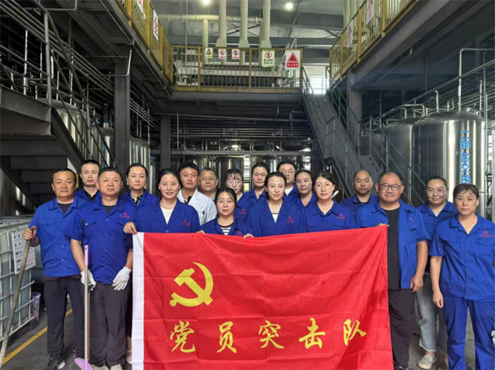 黨員干部齊上陣 共筑潔凈生產(chǎn)線